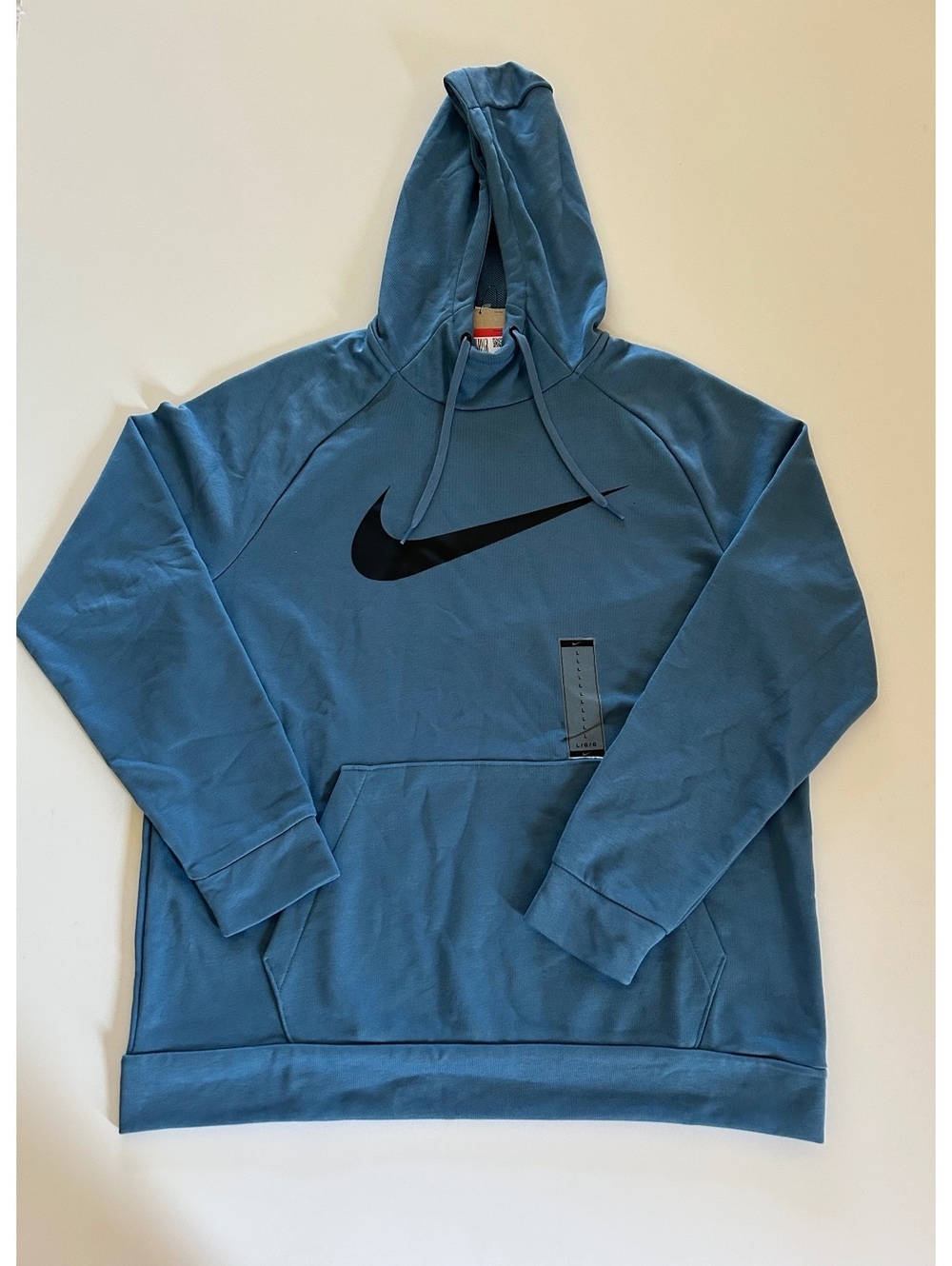 Nike Men's Dri-FIT Swoosh Pullover Fitness Hoodie NWT Blue